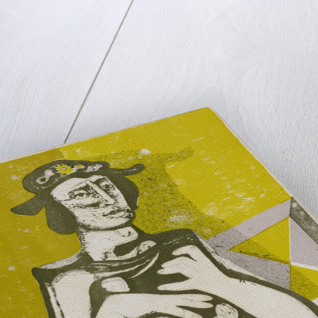 Woman at a Table by Robert MacBryde